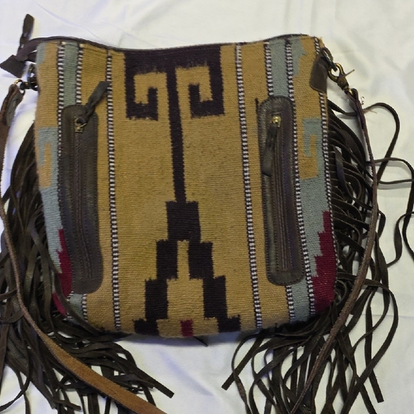 American Darling Multicolor Fringe Crossbody Bag - Picture 4 of 4